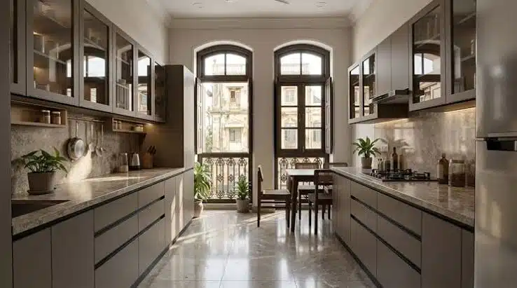 Straight Modular Kitchen