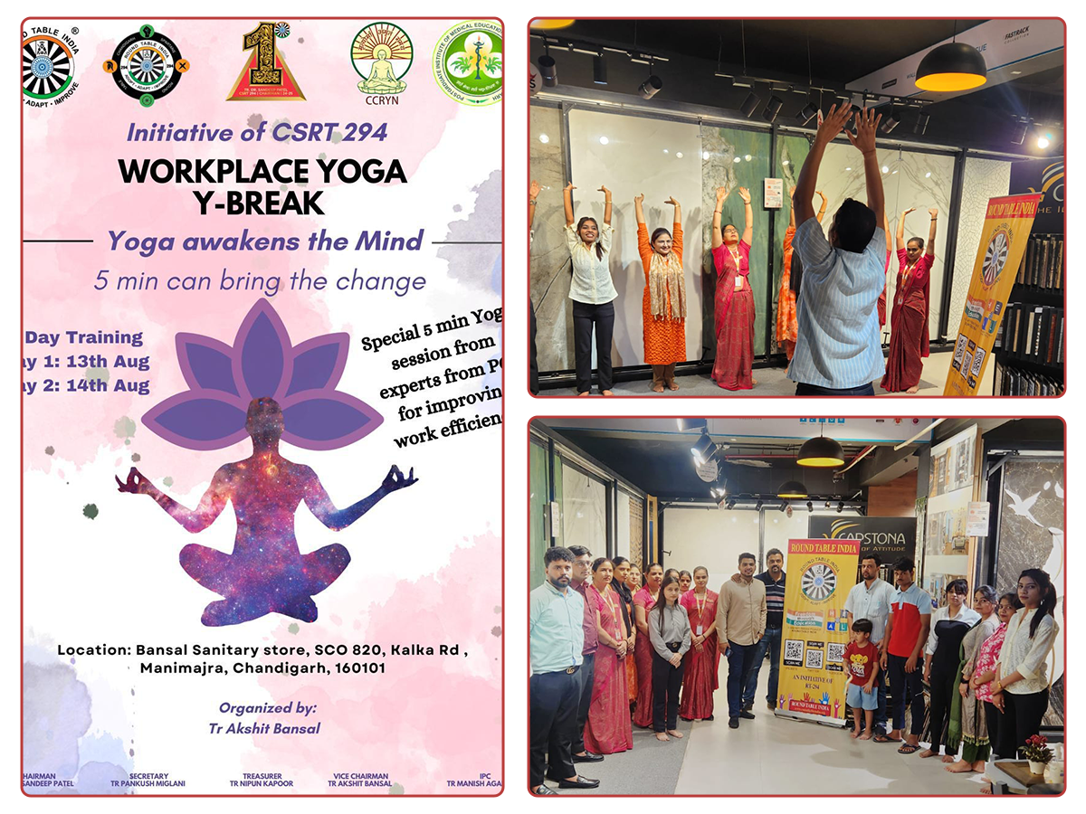 BSS Home Store Yoga event