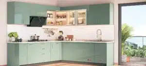 L-Shaped Modular Kitchen