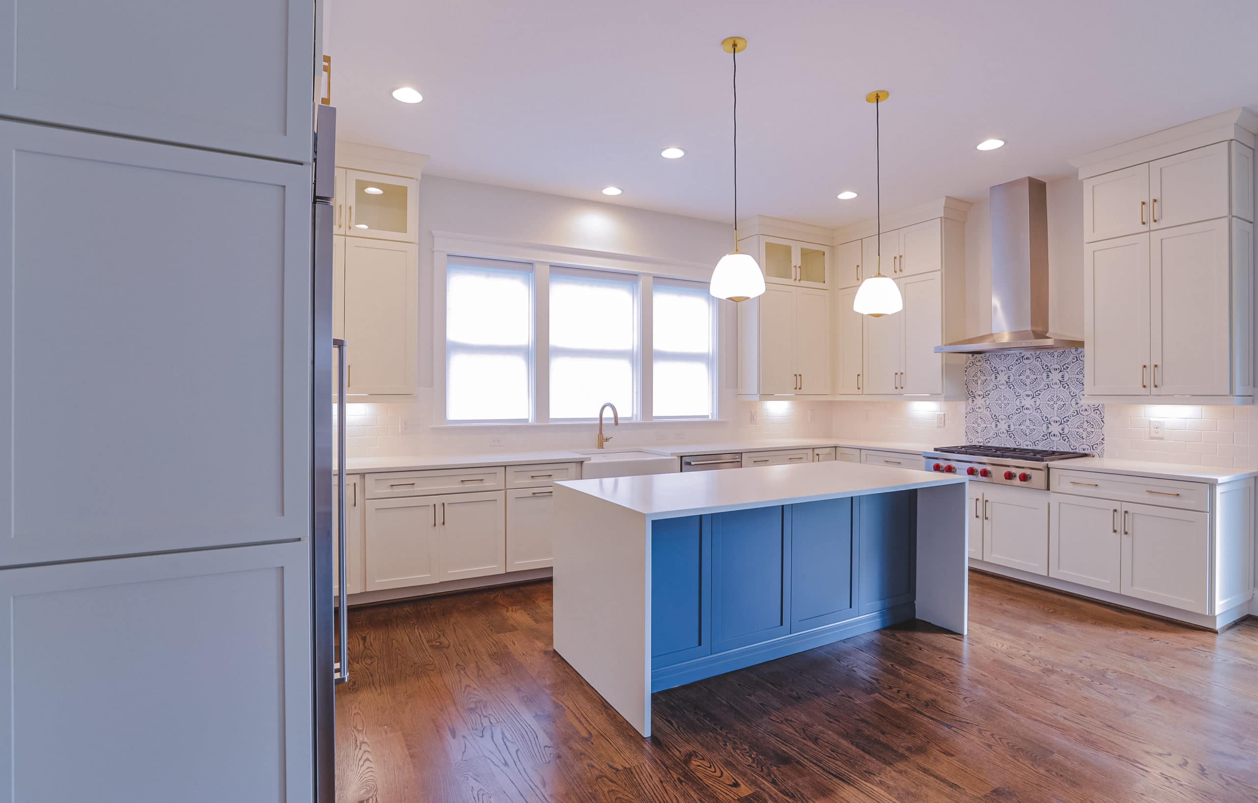 Island open kitchen