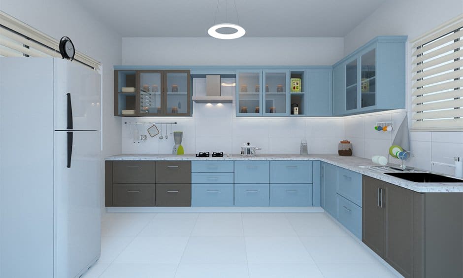 L-Shaped kitchen
